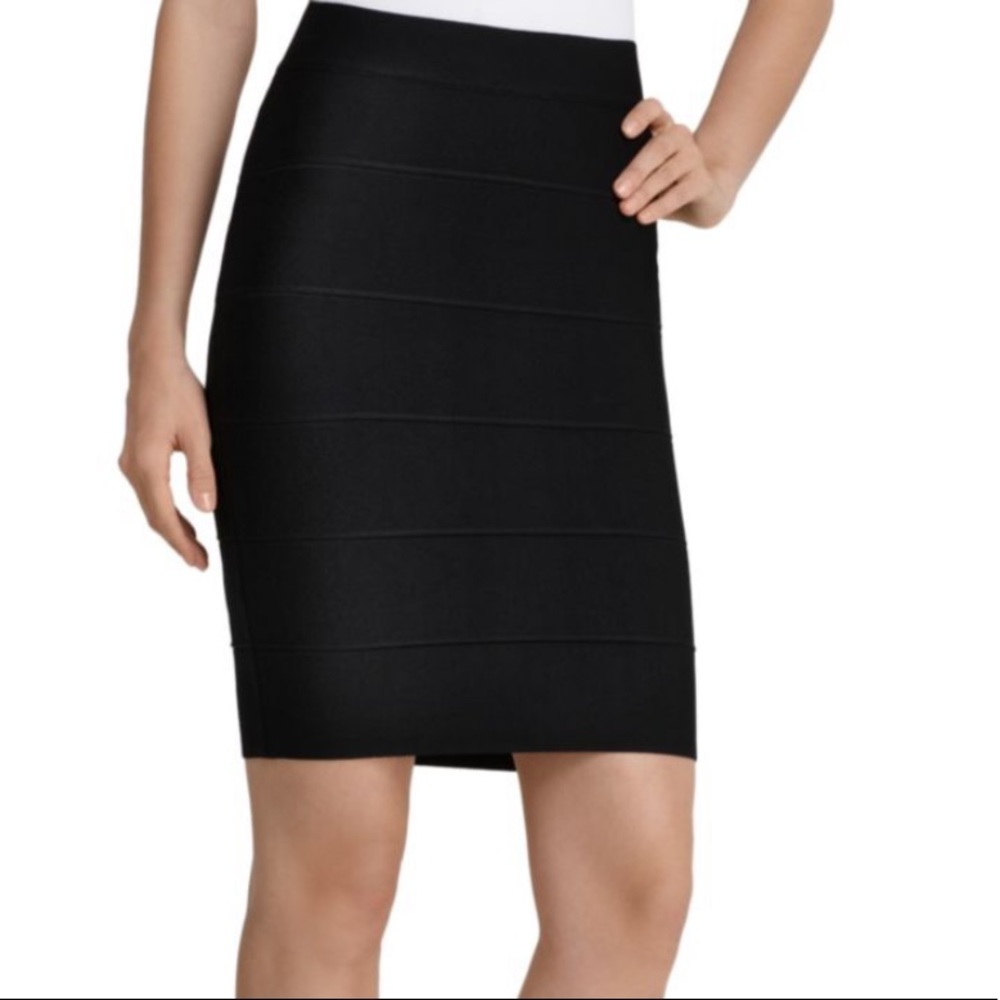 BCBG Alexa knit bandage skirt